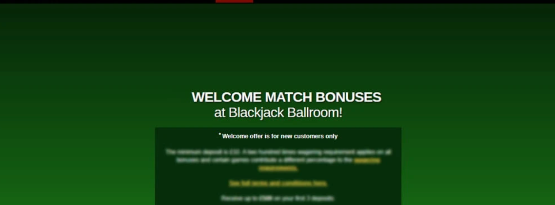 Blackjack Ballroom sister sites